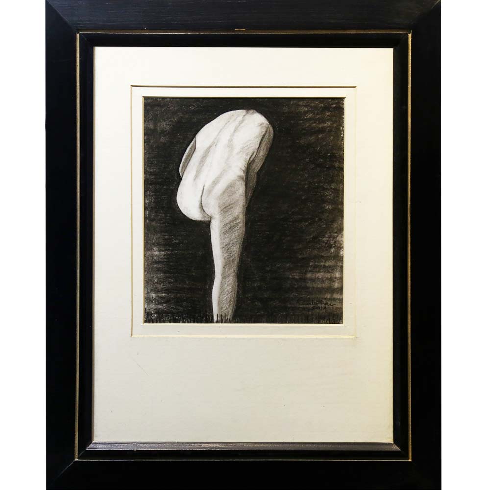 Charcoal Sketch 1 Framed Art