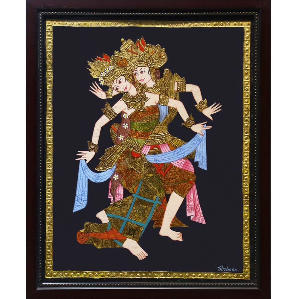 Balinese Dancer 3 Framed Art