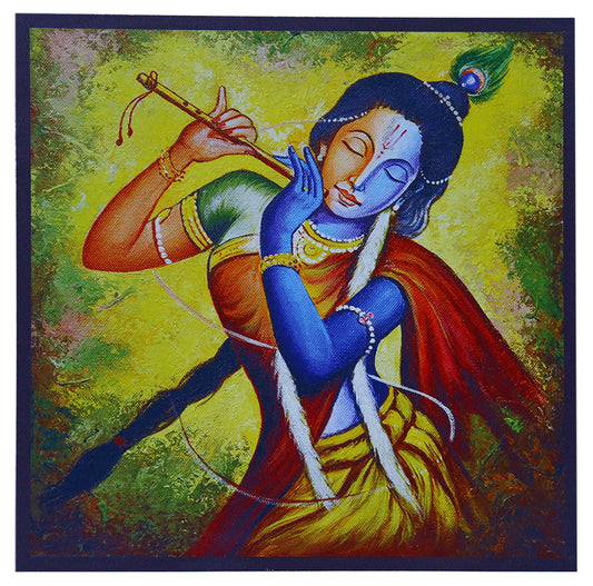 Radha Krishna MDF Print