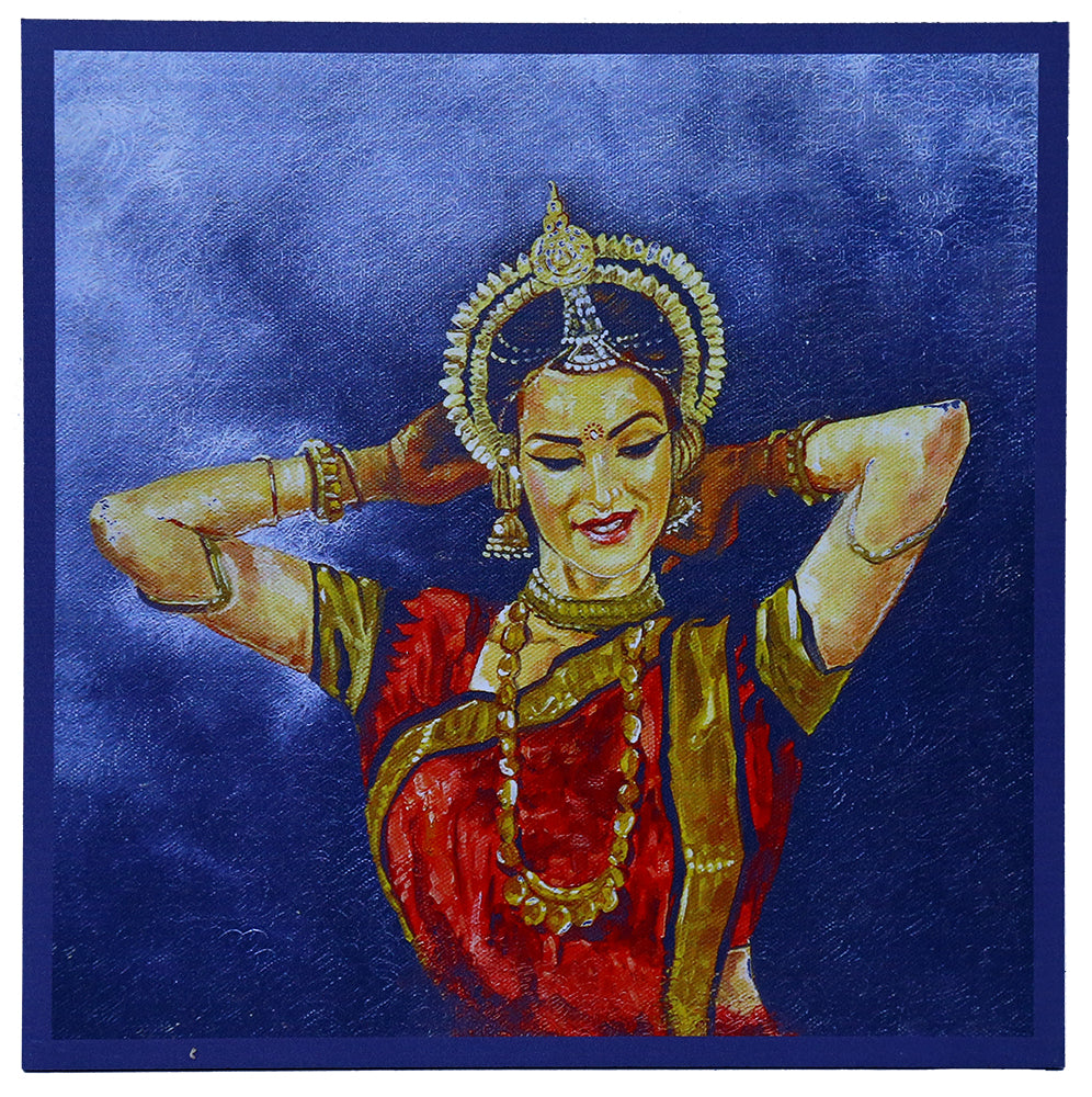 Odissi Dancer MDF Print