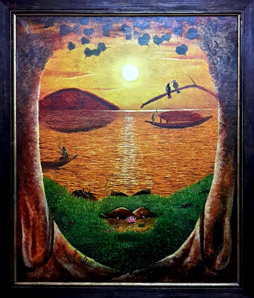 Buddha in nature (Original Artwork)