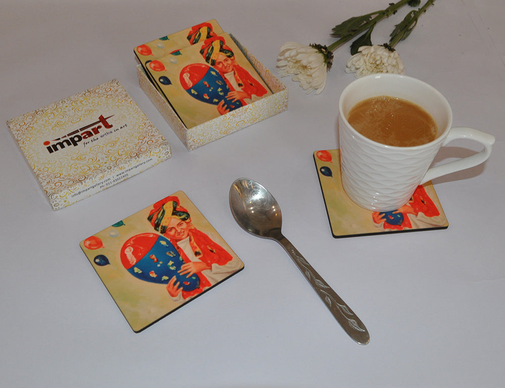 Radiant coasters