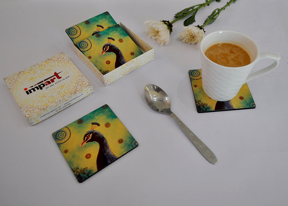 Peacock Coasters