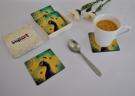 Peacock Coasters