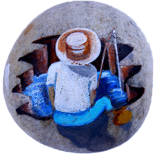 Fishing Paper Weight