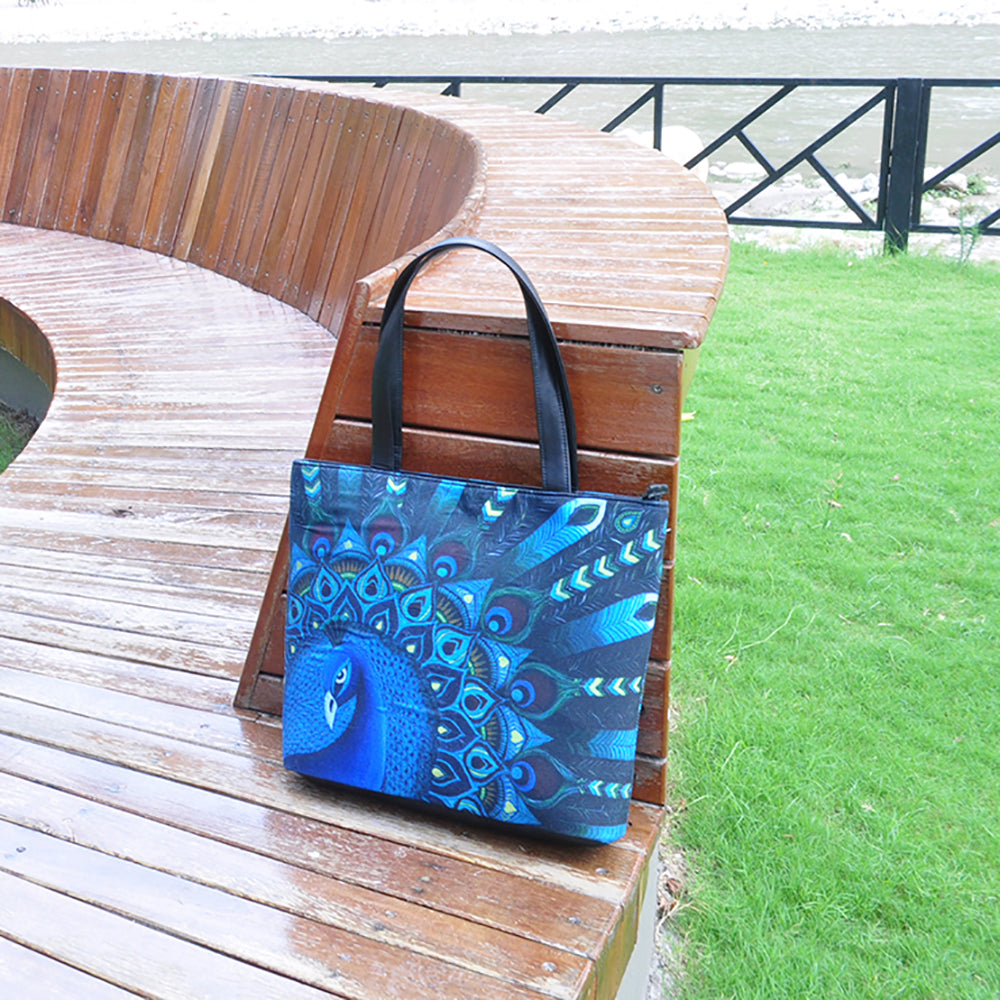 Peacock Premium Tote Bag