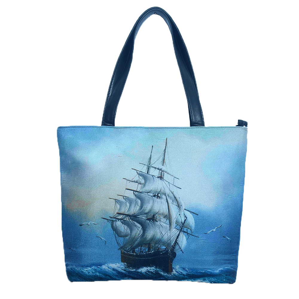 Seascape Premium Tote Bag