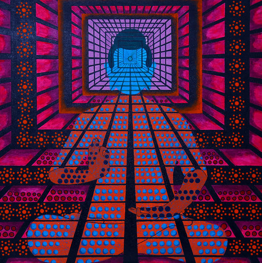 Abstract Buddha 2 (Original Artwork)