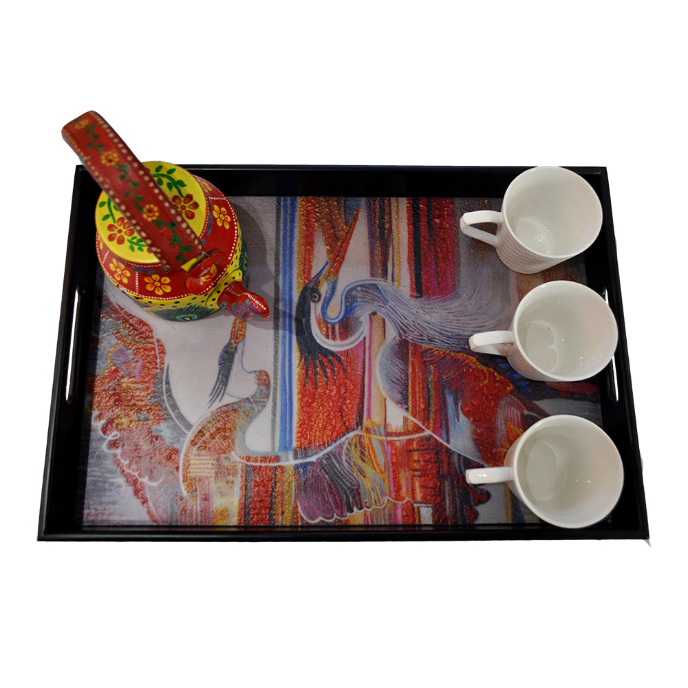 Cranes Serving Tray