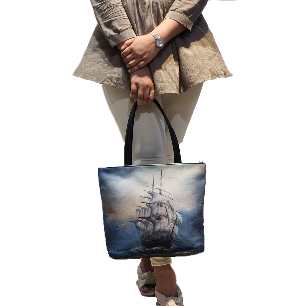 Seascape Premium Tote Bag