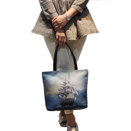 Seascape Premium Tote Bag