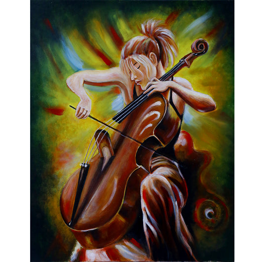 Golden Girl (Original Artwork)