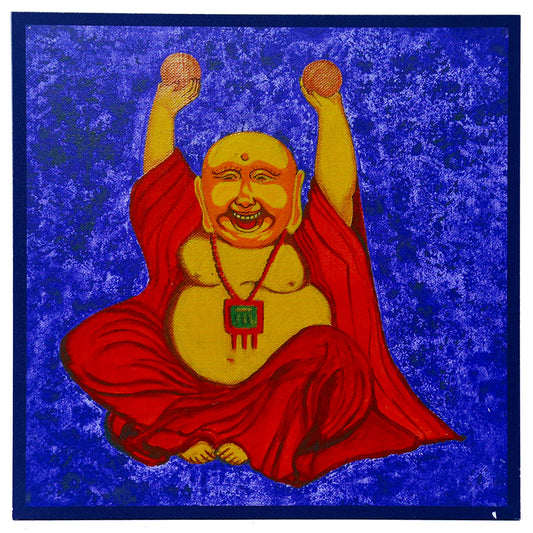 Laughing Buddha MDF Print