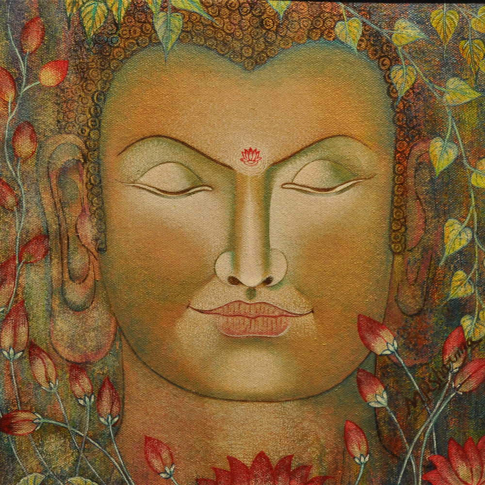 Serene Buddha (Original Artwork)
