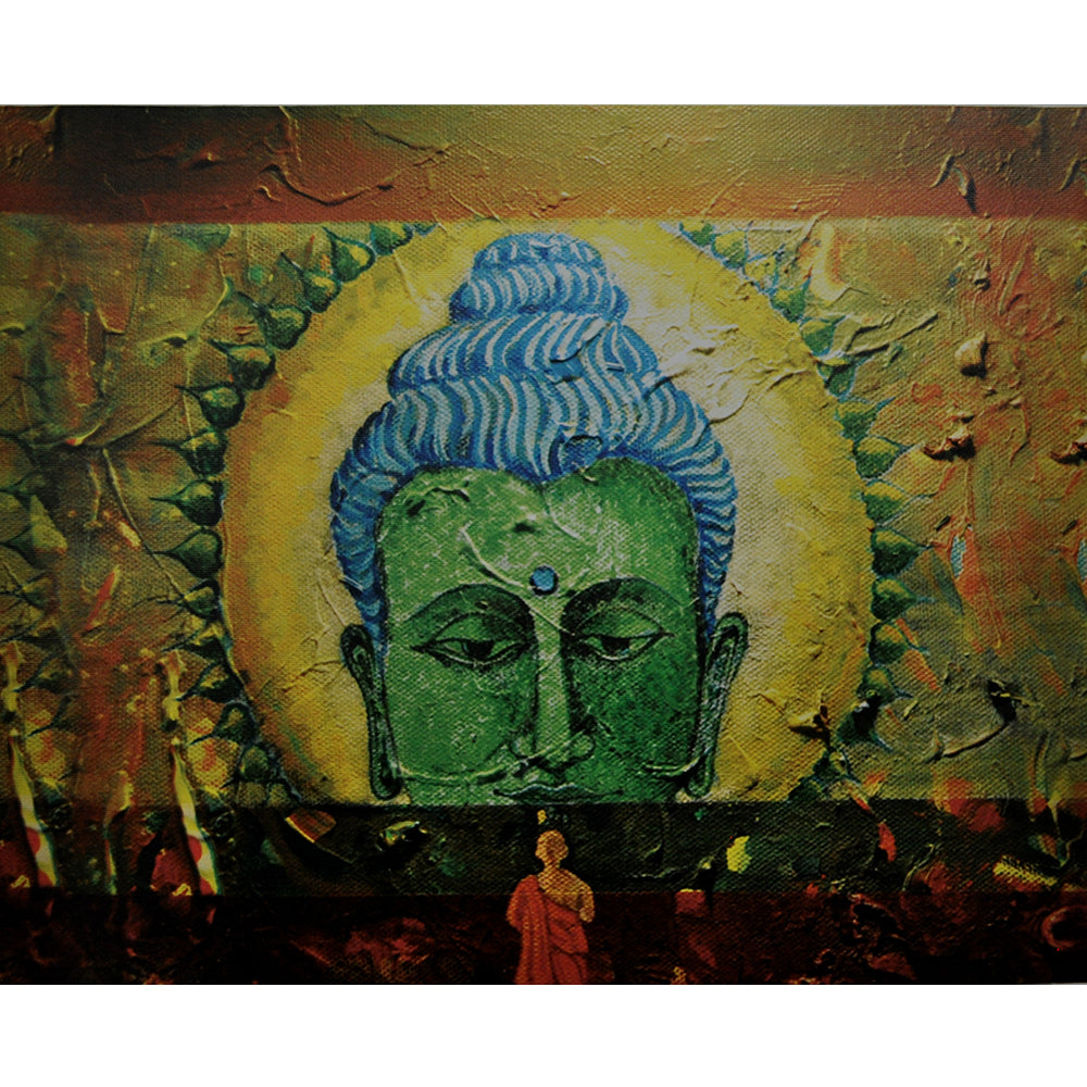 Buddha Desciple Canvas Print