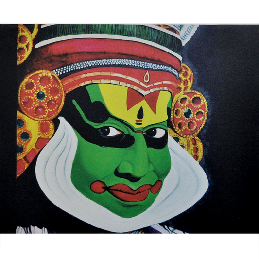 Kathakali Dancer 1 Canvas Print