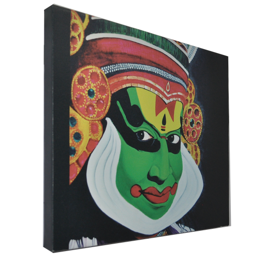 Kathakali Dancer 1 Canvas Print