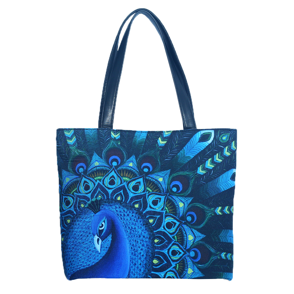 Peacock Premium Tote Bag