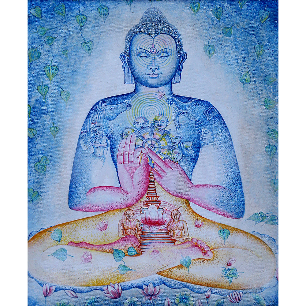 Divine Buddha (Original Artwork)