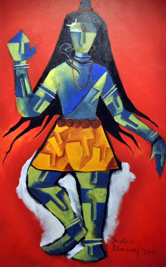 Abstract Shiva (Original Artwork)