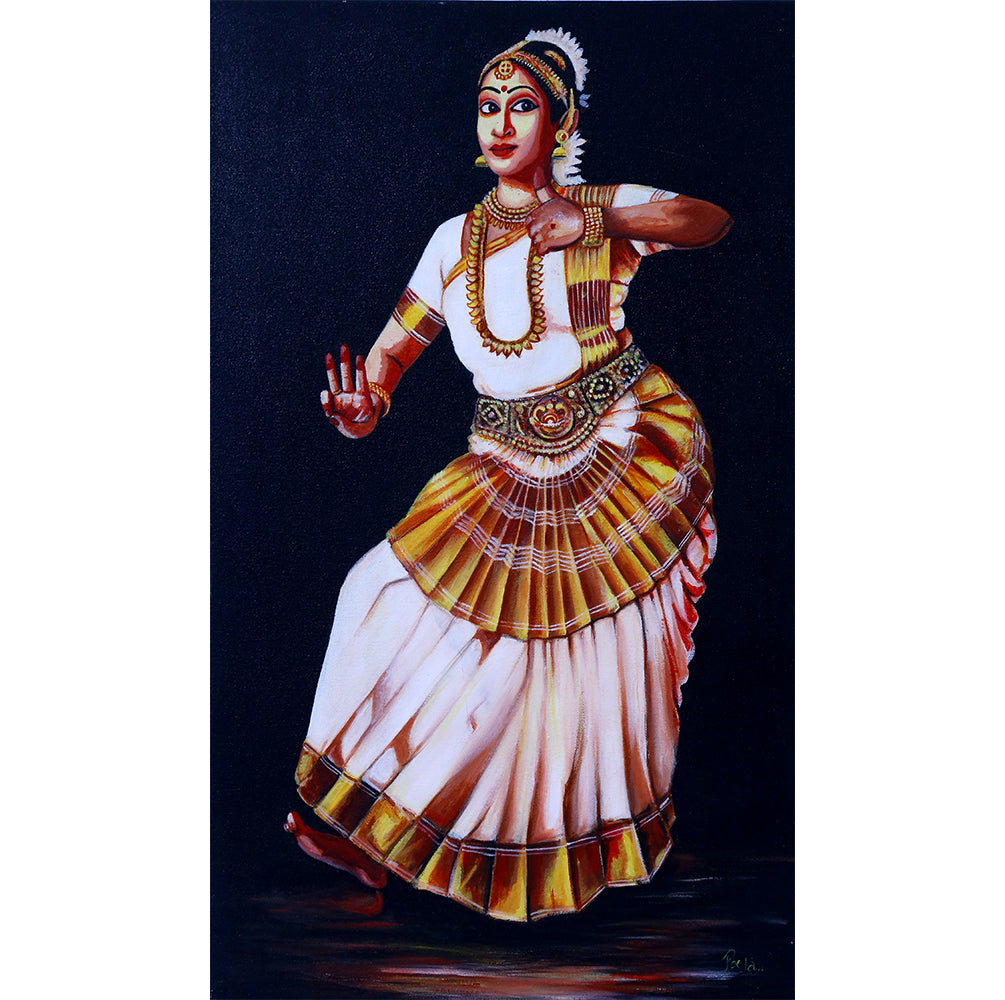 Mohiniattam Dancer (Original Artwork)