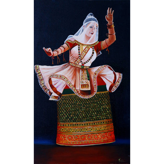Dancer- Manipuri (Original Artwork)